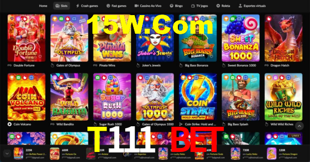 T111 BET: A Experiência de Casino com Jogos de Mesa ao Vivo
