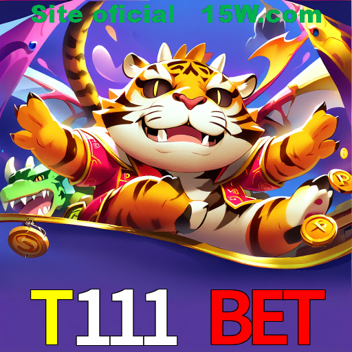 Imagem promocional da T111 BET mostrando a plataforma e suas vantagens